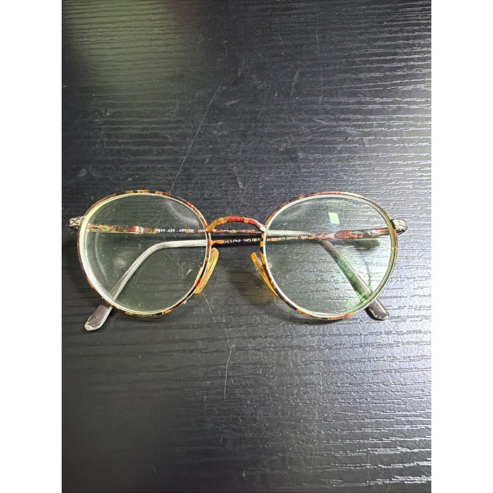 Picon Sport Society Optics P858-428 Eyeglasses 49-19-135 Made in France Vintage